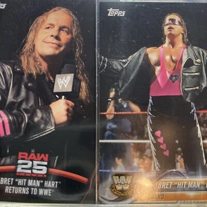 Bret ""Hitman"" duro (2 tarjetas) - Imagen 1 de 5