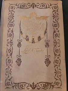 1887 "WHERE LOVE IS THERE GOD IS ALSO" Lyof Tolstoi Crowell Publishers English - Picture 1 of 8