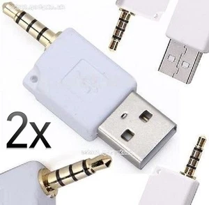 3,5mm auf USB Adapter MP3/MP4 Player Creative Zen Micro/Nano/Vision/Mosaik/Neon - Bild 1 von 1