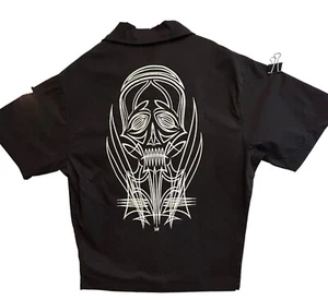 Lucky 13 Mens Shirt - Black -Skull Graphics - Button Up M, XL, XXL • B3 - Picture 1 of 5