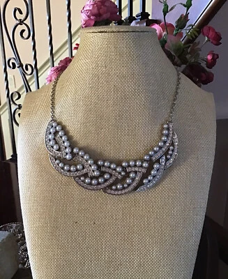 Collar de cristal perlas de imitación Premier Designs Jewelry PERFECT DAY 15"-19" Foto 1 de 4