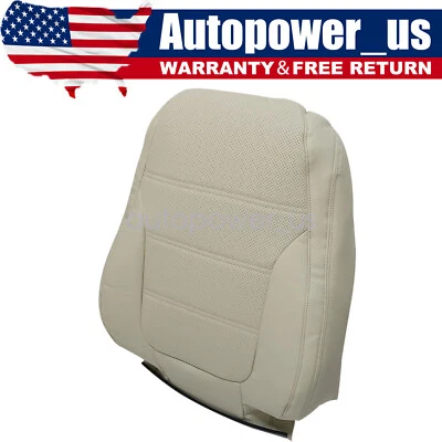 Cubierta de asiento de cuero tostado para pasajero de 4 puertas para Volkswagen Jetta 01-2007 Foto 1 de 4