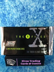 The X Files Season 1 TV Series Trading card sealed foil packet by Topps / Merlin - Picture 1 of 2