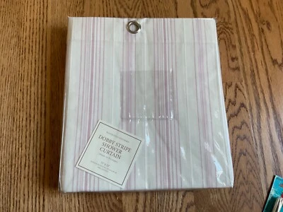 Restauración Hardware Dobby Rayas Cortina de Ducha 72"x72" NUEVO Foto 1 de 4