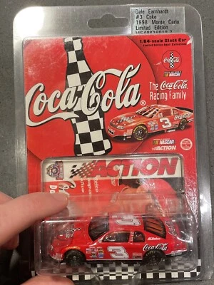 1988 Action Dale Earnhardt Sr Coke 1/64 Diecast NASCAR - Image 1 of 4