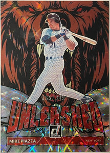 2022 Donruss Unleashed Silver #16 Mike Piazza New York Mets **HOF** #165/349