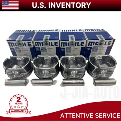 4x Pistons Rings Φ20mm /82.5mm For VW GTI MK5 MKV Audi A3 A4 2.0 TFSI 06D198151B Foto 1 de 4