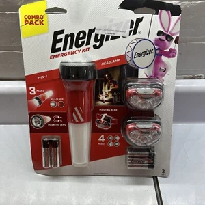 Energizer Emergency Flashlight and Headlamp Kit NEW - Picture 1 of 1