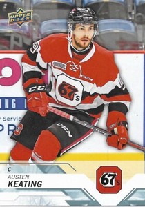 Austen Keating #55 - 2018-19 CHL - Base - Ottawa 67's