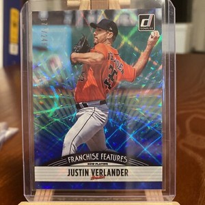 2019 Donruss Franchise Features Blue JUSTIN VERLANDER/FORREST WHITLEY #/249