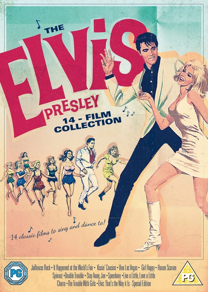The Elvis Presley 14 Film Collection New Region 4 DVD Box Set - Image 1 of 1
