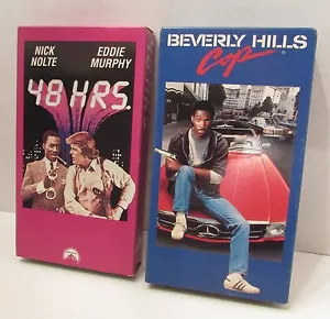 Vintage 1991 48 Hours & 1984 Beverly Hills Cop- V.H.S. - Picture 1 of 1