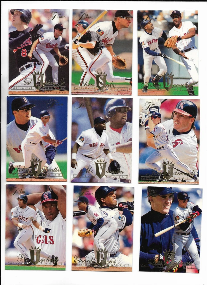 1994 Flair PICK-A-CARD Ripken Dawson Raines Thome Puckett Mattingly Griffey +++ - Image 1 of 1