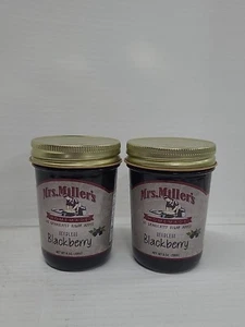 Mrs. Miller's No Granulated Sugar Added Seedless Blackberry Jam 9 oz. (2) - Picture 1 of 3