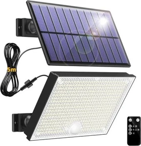 LED DA ESTERNO SOLARE,400LED LUCI SOLARI DA GIARDINO,3 MODALITÀ LUCE SOLARE LED - Foto 1 di 6