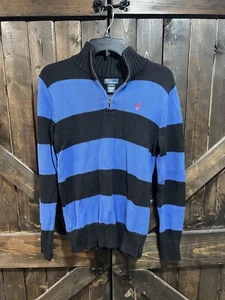 Polo Ralph Lauren Sweater Knit Quarter Zip Kids Size 14-16 - Picture 1 of 3