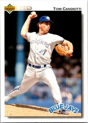 1992 Upper Deck - Tom Candiotti #447 - Image 1 of 2