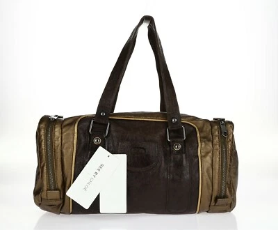 See By Chloe Brown Bronze Leather Satchel - Image 1 of 4