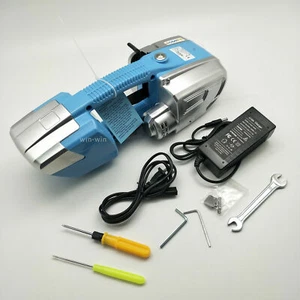 Electric Plastic Steel Belt Portable Battery Power Strapper Strapping Machine - Picture 1 of 7
