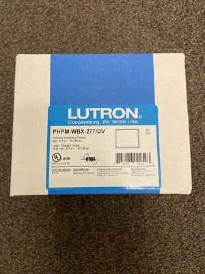 Lutron PHPM-WBX-277/DV Phase Adaptive Power Module 220-277V White Dimming  - Image 1 of 3