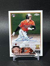 2023 Topps Chrome Adley Rutschman Rookie Autographs Auto RC #RA-AR Orioles