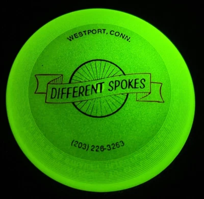 SALE Glow Different Spokes MINI Disc Golf Frisbee #461 (Free Innova Pin) Wham-O - Image 1 of 4