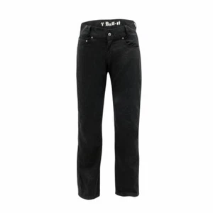 Bull-It Carbon SR6 CE Armoured Men's Aramid Motorcycle Jeans Regular Leg - Black - Picture 1 of 3