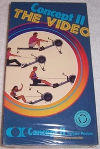 Concept II The Video Indoor Rower The Complete Exercise VHS Video NEW SEALED - Imagen 1 de 2