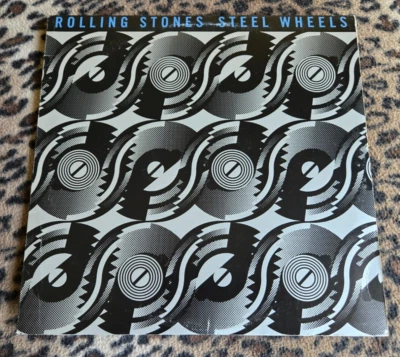 Rolling Stones Steel Wheels original 1989 USA promo stamp LP w/inner sleeve - Image 1 of 2