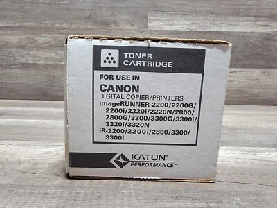 Cartucho de tóner Katun para fotocopiadora/impresora digital Canon Image Runner Nuevo de Lote Antiguo Foto 1 de 3
