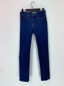 Levi's 312 Shaping Slim Jeans Blue Mid Rise Stretch Denim Classic Fit W26 UK 8 - Picture 1 of 12