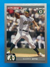 2004 Topps Total Silver Barry Zito #80