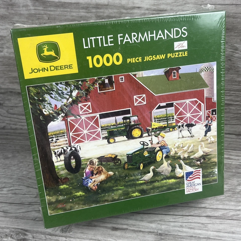 2007 John Deere Little Farmhands 1000-pc Puzzle Artist Zolan
