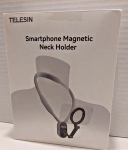 TELESIN Support Magnétique Cou Support Selfie Main Libre Enregistrement Vidéo pour Téléphone - Photo 1 sur 13