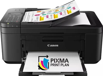 Impresora de inyección de tinta inalámbrica todo en uno Canon - PIXMA TR4720 - negra Foto 1 de 4