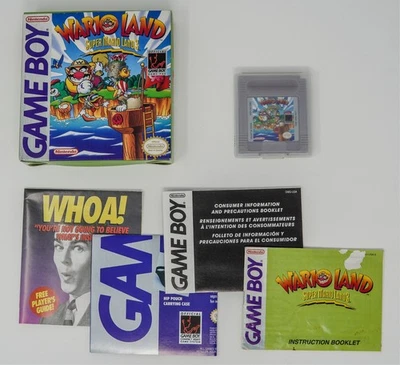 Wario Land Super Mario Land 3 CIB COMPLETE *NICE BOX* Nintendo Gameboy - Image 1 of 4