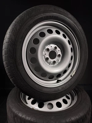 4 Sommerräder 225 55 R17 C Mercedes V Klasse W447 17" Stahlfelgen - Bild 1 von 4