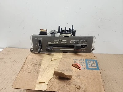 1977-1978 Corvette NOS Heater GM 470395 Air Conditioning Control Assembly - Image 1 of 4