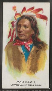 B.A.T.-INDIAN CHIEFS 1930-#38- MAD BEAR - Picture 1 of 2