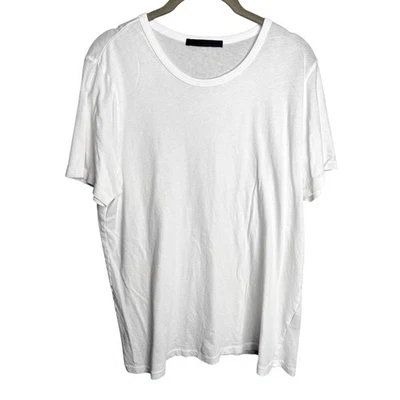 Jenni Kayne White Short Sleeve Cotton Tee Size Medium T-Shirt - Image 1 of 4