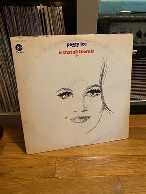 PEGGY LEE 1969 - Is That All There Is? 12" LP Vinyl Capitol Records ST-386 - Image 1 of 2