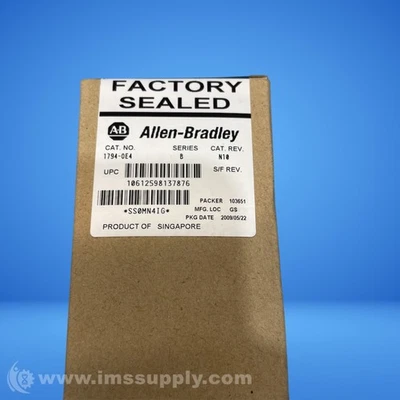 Allen Bradley 1794-0E4 Series B Analog Output Module FNFP - Image 1 of 4