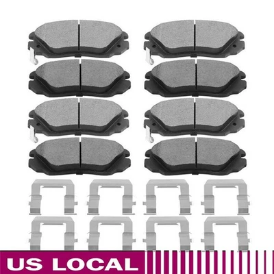 Керамические передние и задние тормозные колодки для Chevrolet Equinox GMC 2010 2011-2017 годов выпуска - Изображение 1 из 4