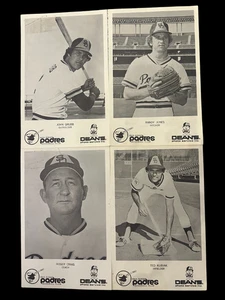 1976 Deans Photo Service San Diego Padres 5 Karten - Craig, Grubb, Jones, Vintage - Bild 1 von 3