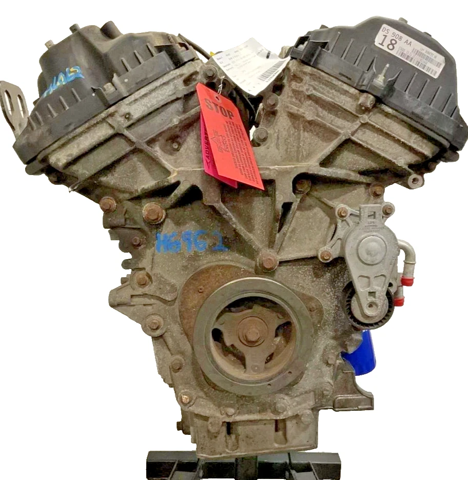 Motor 3.5L VIN 8 8º dígito com refrigerador de óleo compatível com 11-12 EXPLORER - Imagem 1 de 4