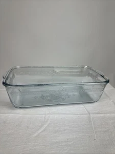 Padella pane o carne vetro Philbe blu zaffiro Fire King vintage - Foto 1 di 6