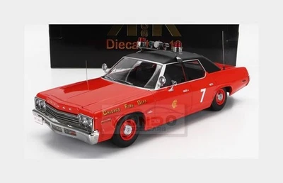 1:18 KK SCALE Dodge Monaco #7 Chicago Fire Engine Department 1974 KKDC181125 - Immagine 1 di 2