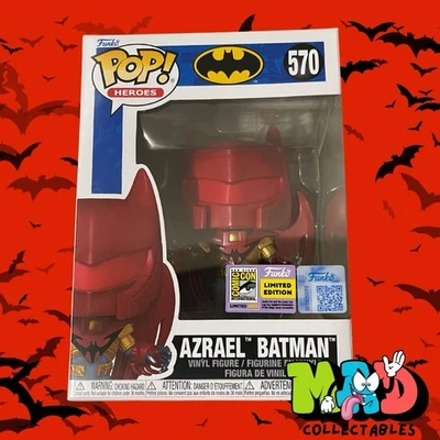 Funko Pop! DC Azrael Batman SDCC 2025 Exclusive. Convention Sticker. - Image 1 of 4