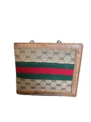 GUCCI Sherry Line Bi fold Wallet GG Pattern All over Canvas - Image 1 of 4