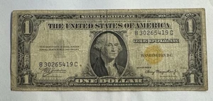 2 NOTES - 1935-A $1 North Africa AND 1928 Funny Back - NICE BILLS - Picture 1 of 4